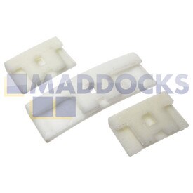 No Longer Available. Discontinued [Genuine Original Crosslee White Knight CL3; Philips Whirlpool AWG Series Drum Front Bearing Pad Set (Pack of 3)]