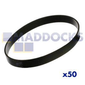 Compatible Bulk for Morphy Richards 'YMH-28950' Type Drive Belt Bulk Plain Polybag Packed 50x Loose [Equivalent to 25 Pairs] Drive Belts