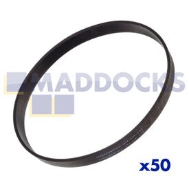 Compatible for Vax 'Type 2' VS-10, Power 3, Power 4 Type Bulk Plain Polybag Packed 50x Loose [Equivalent to 25 Pairs] Drive Belts