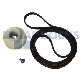 Genuine Original Fagor Brandt Multi-Model Fitting Drive Belt & Pulley Kit (1956H6EL)