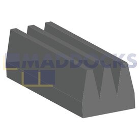 Compatible for Philips Whirlpool D150-180 Series; Burco Drive Belt (1930J3)