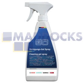 Genuine Original Bosch, Neff, Siemens Universal Oven Cleaning Gel Spray (500ml)