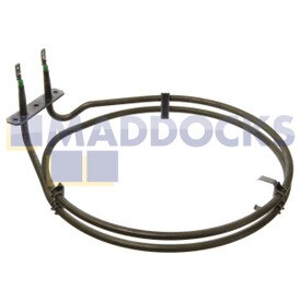 Genuine Original Bosch, Neff, Siemens 'Triple Screw Bracket' Type Fan Oven Element (2200W)