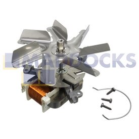 Genuine Original Bosch, Neff, Siemens Multi-Model Fitting Main Oven Fan Motor Assembly & Fixings Kit (220V-240V)