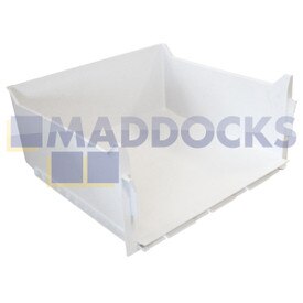 Genuine Original Indesit White Freezer Drawer (414mm x 366mm)