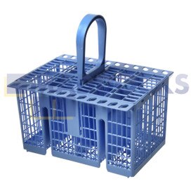 Genuine Original Indesit, Hotpoint FDF, FDL, LBF, LKF, LFT, LFSA Series Light Blue Cutlery Basket