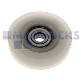 Genuine Original Hotpoint TCEL87B6AUK, TCFS73BGGUK, TCFSM87B6PYU, TVHM80CGUK, TVHM80CPUK Type Tumble Dryer Dum Support Wheel 