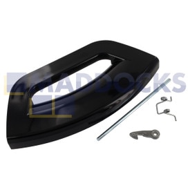 Compatible for Indesit Black Futura Series Door Handle Kit