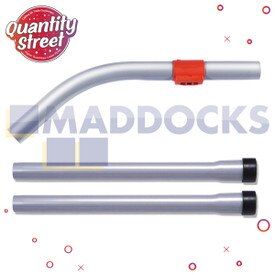 Genuine Original Numatic 3-Piece Aluminium NPC Friction-Fitting Bent End & Extension Rod Tube Kit (32mm)