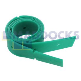 Genuine Original Numatic TT1840, TTB1840 Floor Scrubber Series "Serilor" Green Polyurethane Squeegee Blades (Pack of 2)