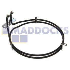 Compatible for Baumatic BC392SS; Bertazzoni AD905MFE, PRO905IMFESROT, W906MFECR, X604MFEBI; Britannia 2013 Models Onwards Fan Oven Element (2400W)