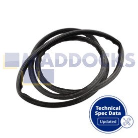 Genuine Original Beko D653W, DCG8621SI, DCG8621W, DV655S; Stoves, Belling, New World Oven Door Inner Gasket Seal