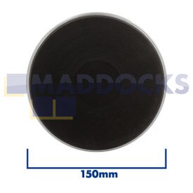 Genuine Original Beko, Belling, Flavel, Leisure, New World, Stoves Universal Narrow 4mm Rim Solid Hotplate (145mm & 1000W)