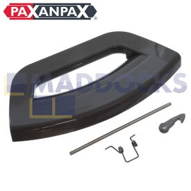 Compatible for Indesit Futura Series, Graphite Door Handle Kit