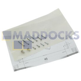 Genuine Original Whirlpool, Indesit 45cm & 60cm Series Multi-Model Fitting Dishwasher Door Installation Kit