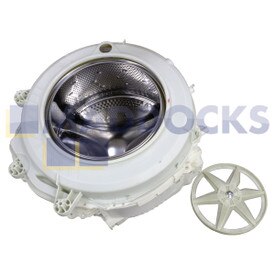Genuine Original Hoover Candy CDB485 Series Washing Machine Tub, Drum & Pulley Assembly