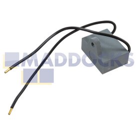 Genuine Original Lamona LAM2101, LAM2100, LAM2301 Type Cooker Hood 1.5uF / 1.5MFD, 450VAC Capacitor with Cable Connectors