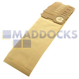 Genuine Original Hoover Interfilter '158W10' Type Vorwerk VK120, VK121, VK122 Series Vacuum Cleaner Paper Dust Bags (Pack of 8)