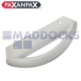 Compatible for Electrolux Zanussi ZFU19SM, ZFU319EW, NDD9230 Type White Plastic Fridge Freezer Door Handle