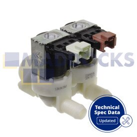 Compatible for AEG, Electrolux, Zanussi Multi-Model Fitting Washing Machine Water Inlet Valve