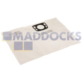 Genuine Original Karcher 'KFI357' Type WD2, WD3, KWD1-3, WD3.200-WD3.800M, SE4001-2 Series Vacuum Cleaner SMS Microfibre Dust Bags (Pack of 4)