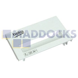 Genuine Original Beko WI1573 1500rpm 7kg Series Washing Machine Detergent Dispenser Drawer Front Cover