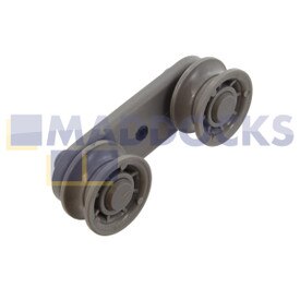 Genuine Original Beko DE2431FS, DE2541 Series Dishwasher Basket Rail Wheel Runner 