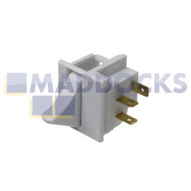 No Longer Available. Order 118-BO-18321 [Compatible for Beko Double Pole 3-Tag Type Fridge Light & Fan Switch]