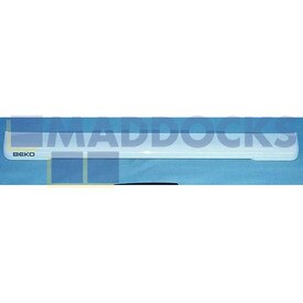 Genuine Original Beko Front Plastic Trim (Rn/Beko)