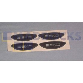 Genuine Original Beko Badge (Beko "A Class"/Silver)