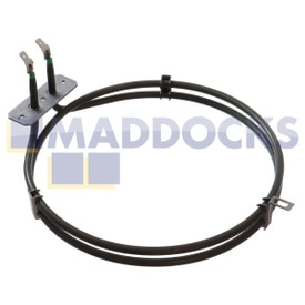 Genuine Original Beko BB, FLRS60, GEBM, ROEN8, ROEN9; Lamona LAM3450, LAM3700, LAM3803, LAM4609 Fan Oven Element (2000W, 230V)