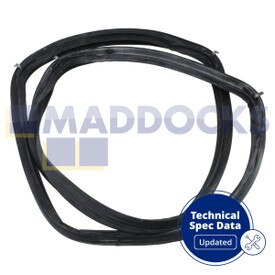 Genuine Original Beko MDF, KDVF, BDVI90; Leisure CS90, CK100 Series Top Oven Door Gasket Seal