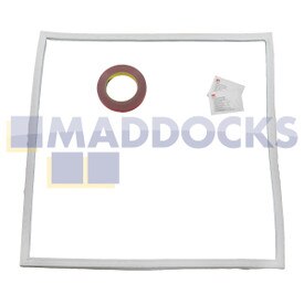 Genuine Original Liebherr 4-Sided White Magnetic Door Gasket Seal (580mm x 580mm)