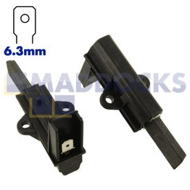 Compatible for Indesco/ICE Motor '2nd Type' Carbon Brushes (26mm x 12mm x 5mm, Pack of 2)