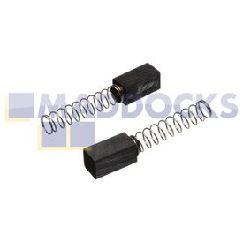 Compatible for Black & Decker Power Tools & Lawnmowers Motor Carbon Brushes (6.3mm x 6.3mm, 13mm, Pack of 2)
