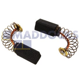 Compatible for Black & Decker Square Profile Lawnmower & Power Tool Carbon Brushes (13mm x 6.3mm x 6.3mm, Pack of 2)