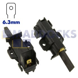 Compatible for Arcelik Motor 'Type L93MF7' Carbon Brushes (35mm x 12mm x 5mm, Pack of 2)