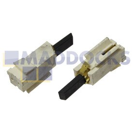 Genuine Original Laminated GEC/GDA Motor Carbon Brushes (25mm x 9mm x 4mm, Pack of 2)