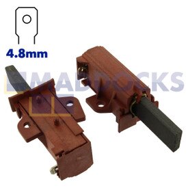 Compatible for Sole Motor Carbon Brushes (27mm x 12mm x 5mm, Pack of 2)
