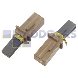 Genuine Original Ametek Lamb Produced Carbon Brushes for 7.2" 220-240V Motors for 28-Bar, 1.339" Commutators (833450-56, 26mm x 14mm x 8mm, Pack of 2)