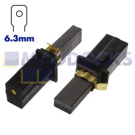 Genuine Original Ametek Lamb Produced Carbon Brushes for 7.2" 220-240V Motors for 28-Bar, 1.339" Commutators (833410-53, 27mm x 14mm x 13mm, Pack of 2)