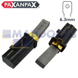 Compatible for Numatic Lamb DL2 Henry Series; Sebo X Series, BS36, BS46 Series 220V-240V Motor Carbon Brushes (IM824 , 30mm x 11mm x 6.3mm, Pack of 2)