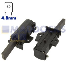 Compatible for Sole Motor Carbon Brushes (28mm x 12mm x 5mm, Pack of 2)