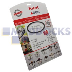 Genuine Original Tefal Nutricook 8L-10L Inox Pressure Cooker Gasket Seal (253mm)