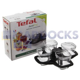 Genuine Original Tefal Actifry Express, Actifry Original FZ75, FZ74, GH84, 2 en 1 YV96, Family AH90, Essential FZ30 Series Baking Cups (Pack of 4)