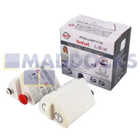 Genuine Original Tefal Easy Steam, Fasteo, Liberty SV6020, SV6040 Series Steam Generator Iron Anti-Calc Cartridges (Pack of 2)