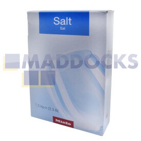 No Longer Available. Order 55-EL-85 [Genuine Original Miele 'GSSA1502P' Type Dishwasher Salt (1500g)]