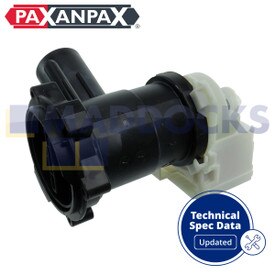 Compatible for Amica, CDA, Bosch, Lamona, Neff, Siemens, Smeg, Whirlpool Washing Machine Drain Pump Base & Filter Housing