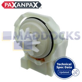 Compatible for Smeg Multi-Model Fitting 'LS08' Type Dishwasher Drain Pump Base (220V-240V)