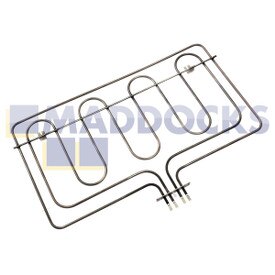 Genuine Original Smeg CG90B, SCD, SNL, SUK Series Grill Heating Element (1300W & 2800W, 230V)